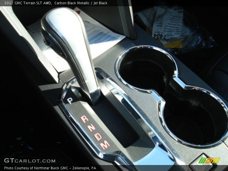 Carbon Black Metallic / Jet Black 2012 GMC Terrain SLT AWD