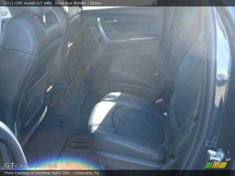Deep Blue Metallic / Ebony 2012 GMC Acadia SLT AWD