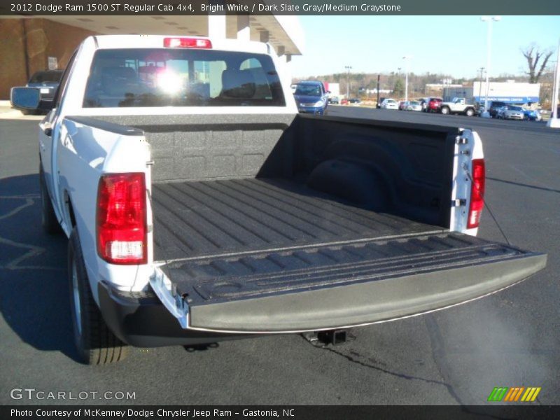 Bright White / Dark Slate Gray/Medium Graystone 2012 Dodge Ram 1500 ST Regular Cab 4x4