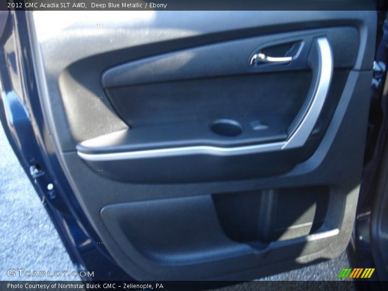 Deep Blue Metallic / Ebony 2012 GMC Acadia SLT AWD