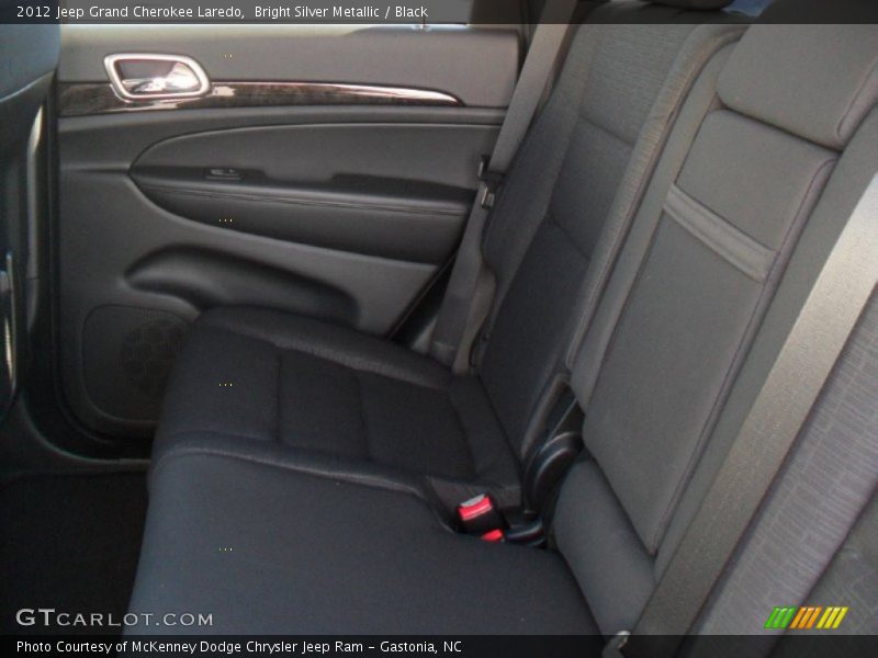 Bright Silver Metallic / Black 2012 Jeep Grand Cherokee Laredo