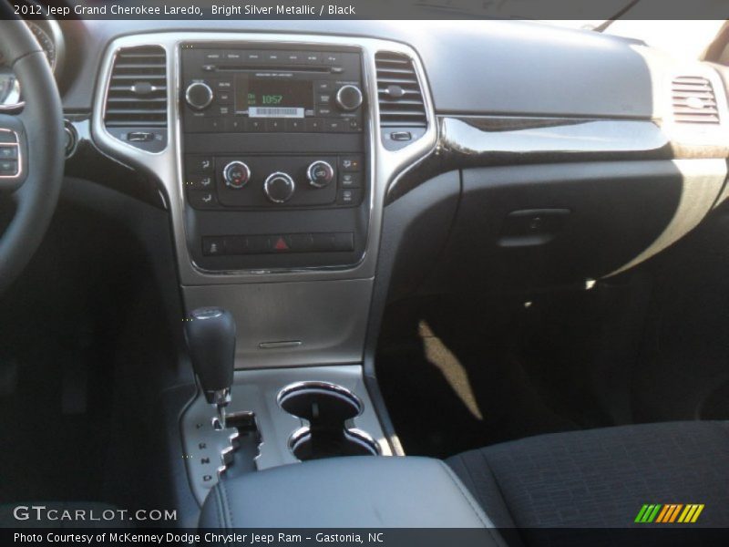 Bright Silver Metallic / Black 2012 Jeep Grand Cherokee Laredo