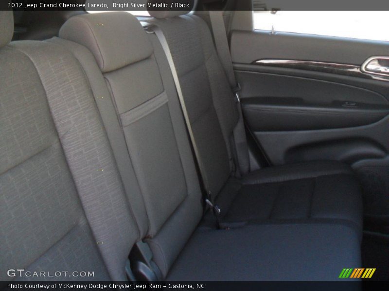 Bright Silver Metallic / Black 2012 Jeep Grand Cherokee Laredo