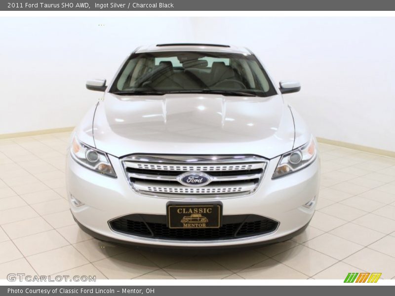 Ingot Silver / Charcoal Black 2011 Ford Taurus SHO AWD