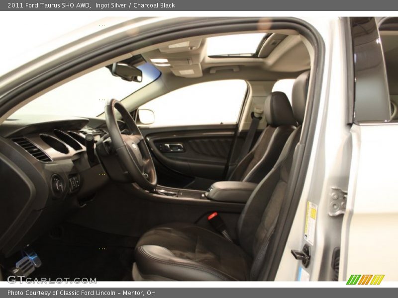 Ingot Silver / Charcoal Black 2011 Ford Taurus SHO AWD