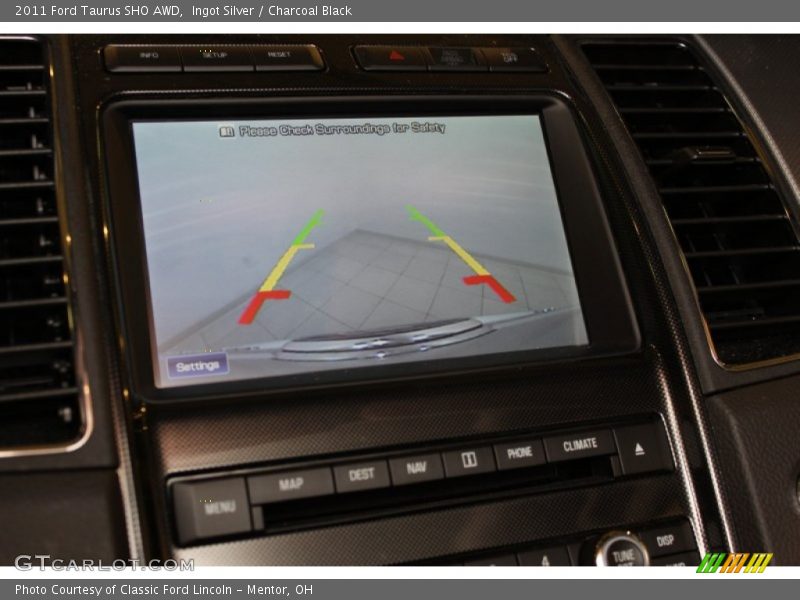 Ingot Silver / Charcoal Black 2011 Ford Taurus SHO AWD