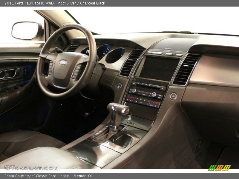 Ingot Silver / Charcoal Black 2011 Ford Taurus SHO AWD