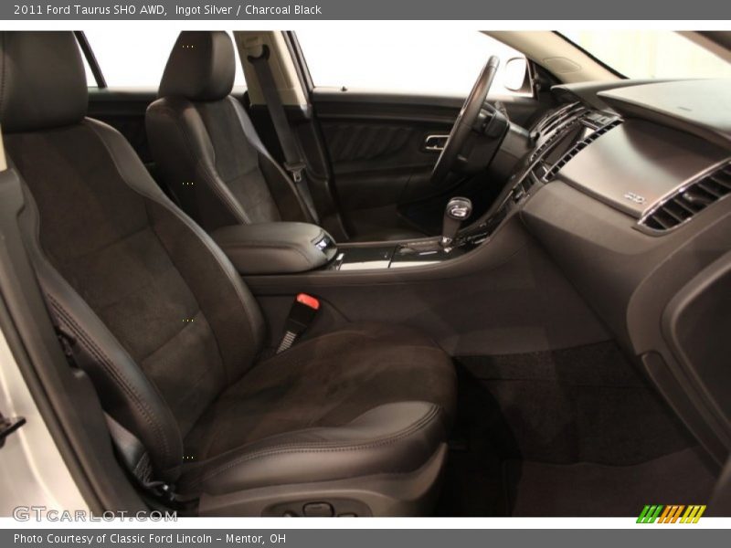 Ingot Silver / Charcoal Black 2011 Ford Taurus SHO AWD