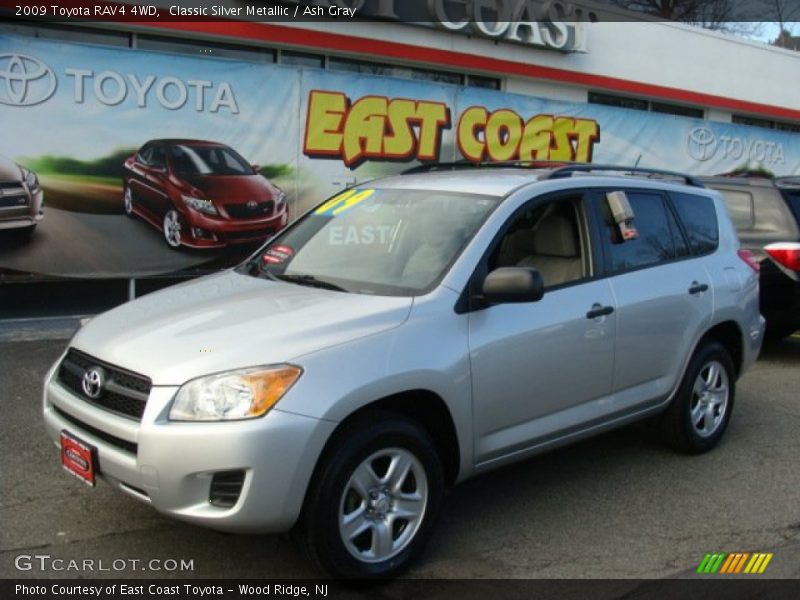 Classic Silver Metallic / Ash Gray 2009 Toyota RAV4 4WD