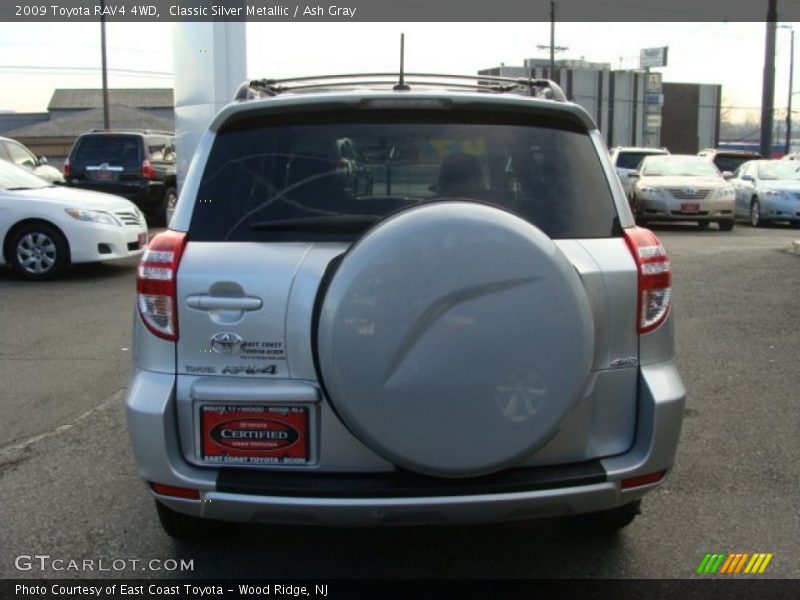 Classic Silver Metallic / Ash Gray 2009 Toyota RAV4 4WD