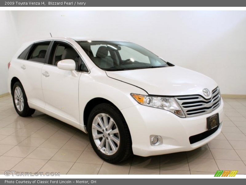 Blizzard Pearl / Ivory 2009 Toyota Venza I4