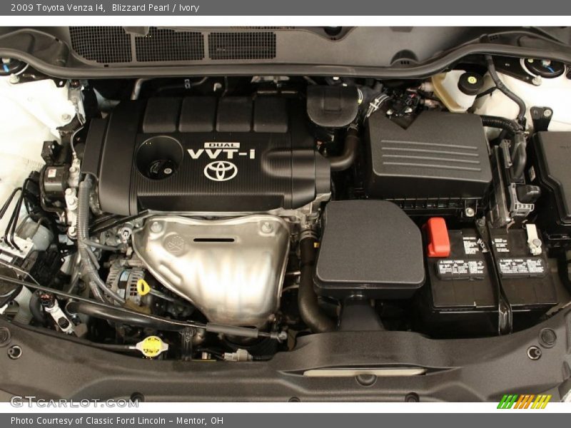 Blizzard Pearl / Ivory 2009 Toyota Venza I4