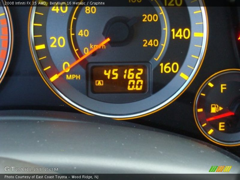 Beryllium 16 Metallic / Graphite 2008 Infiniti FX 35 AWD