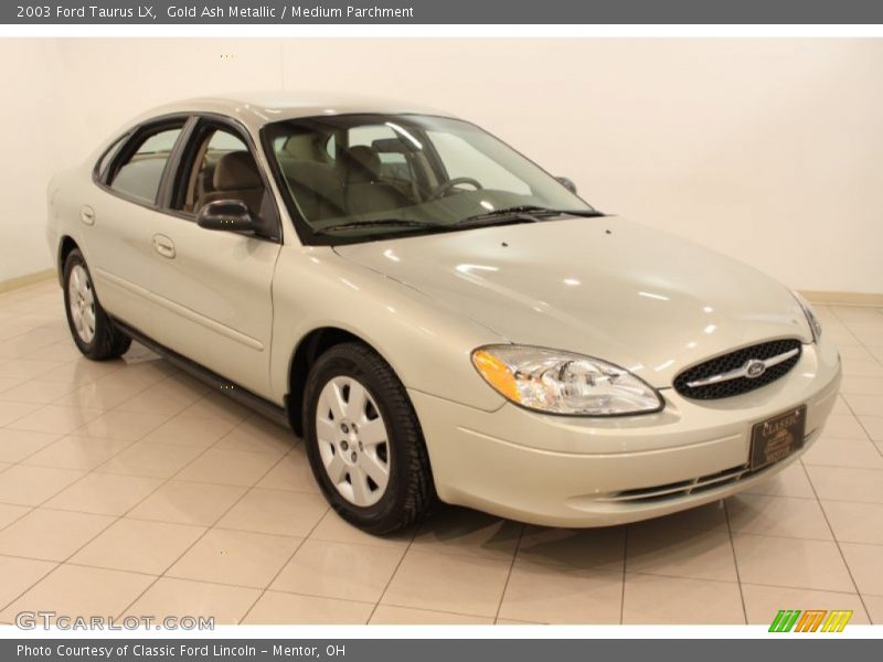 Gold Ash Metallic / Medium Parchment 2003 Ford Taurus LX