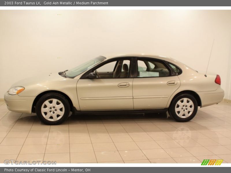 Gold Ash Metallic / Medium Parchment 2003 Ford Taurus LX