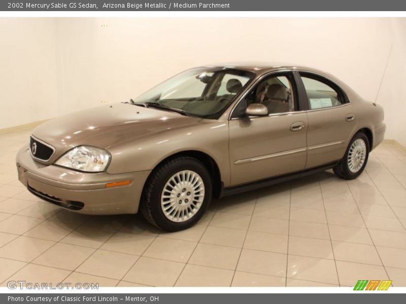 Arizona Beige Metallic / Medium Parchment 2002 Mercury Sable GS Sedan