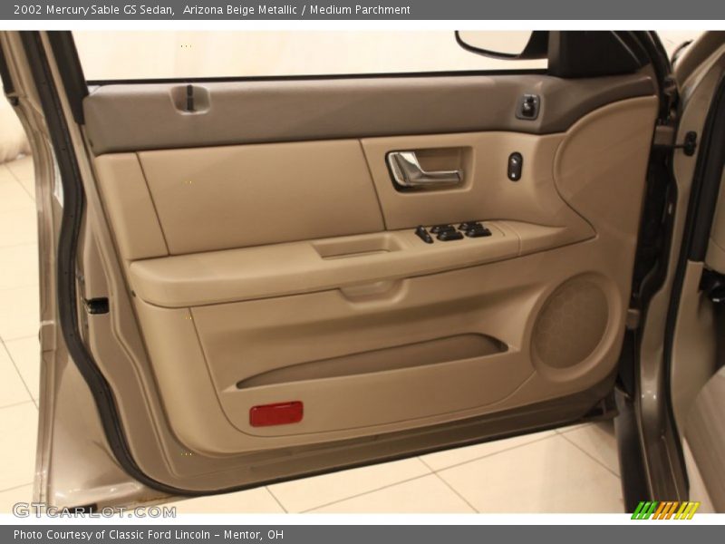 Arizona Beige Metallic / Medium Parchment 2002 Mercury Sable GS Sedan