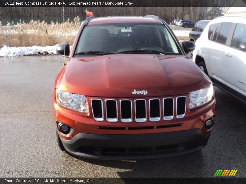 Copperhead Pearl / Dark Slate Gray 2012 Jeep Compass Latitude 4x4