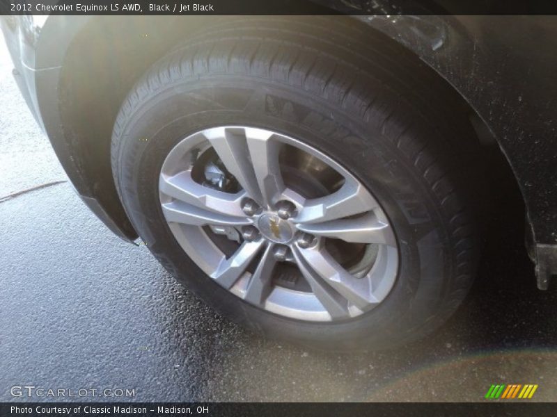 Black / Jet Black 2012 Chevrolet Equinox LS AWD