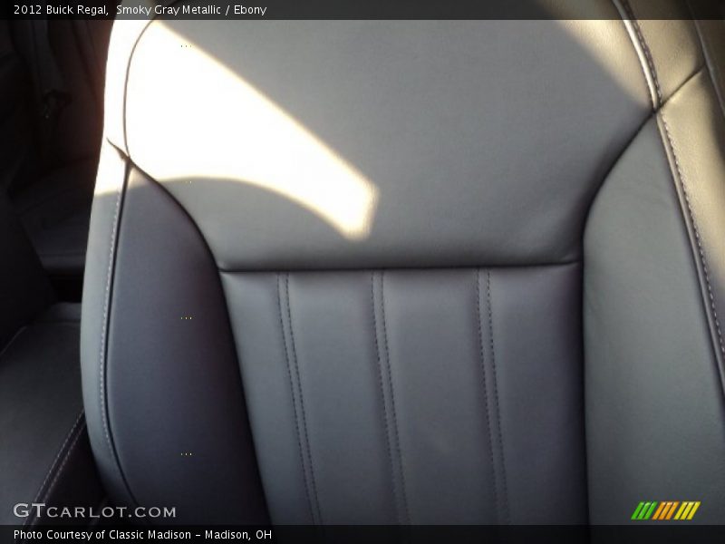 Smoky Gray Metallic / Ebony 2012 Buick Regal