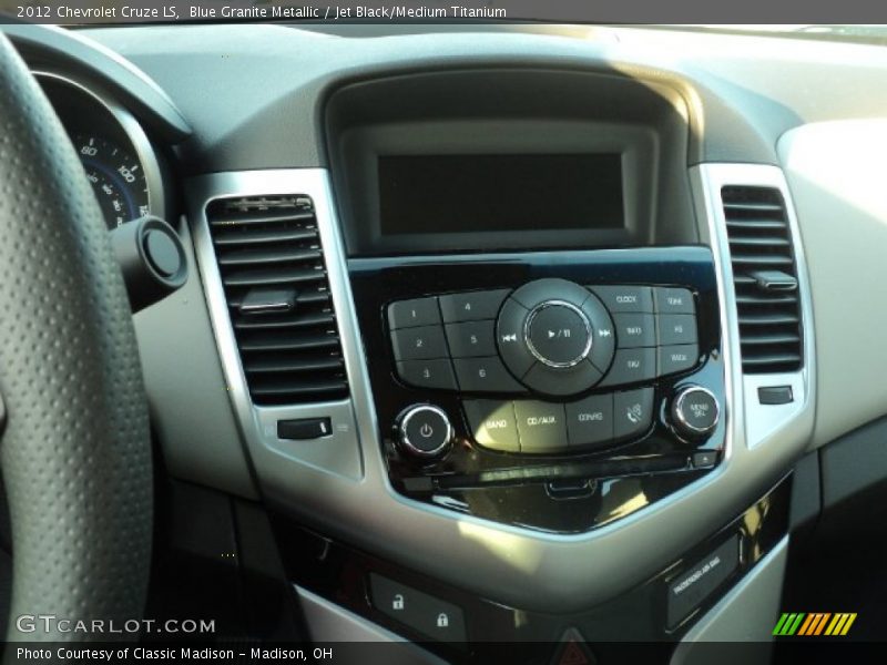 Blue Granite Metallic / Jet Black/Medium Titanium 2012 Chevrolet Cruze LS