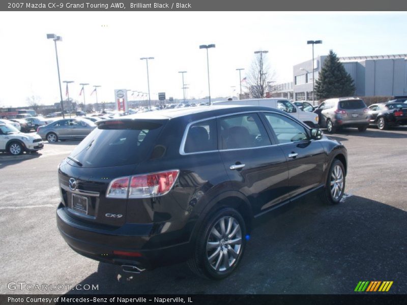 Brilliant Black / Black 2007 Mazda CX-9 Grand Touring AWD