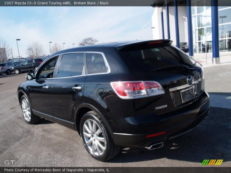 Brilliant Black / Black 2007 Mazda CX-9 Grand Touring AWD