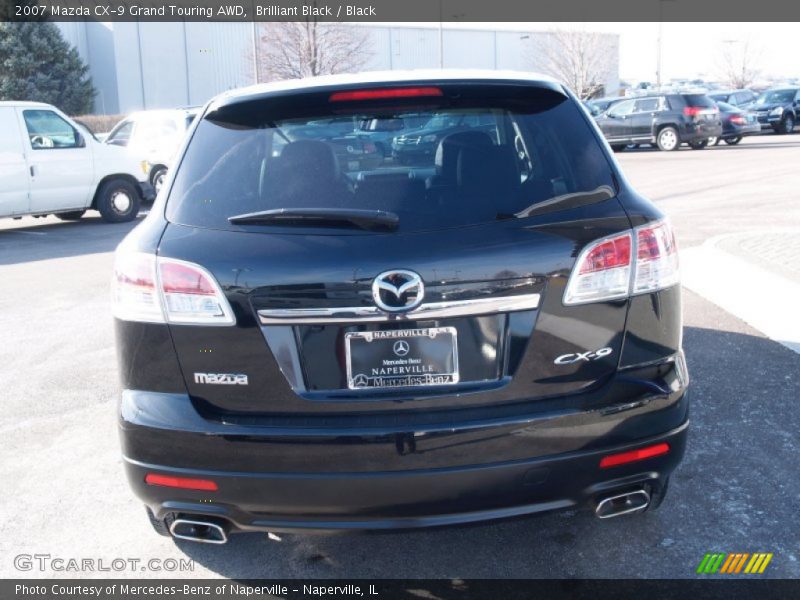 Brilliant Black / Black 2007 Mazda CX-9 Grand Touring AWD