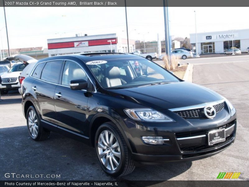 Brilliant Black / Black 2007 Mazda CX-9 Grand Touring AWD