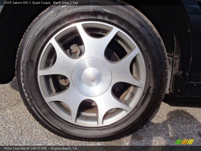 Black Onyx / Tan 2005 Saturn ION 2 Quad Coupe