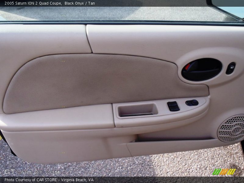 Black Onyx / Tan 2005 Saturn ION 2 Quad Coupe