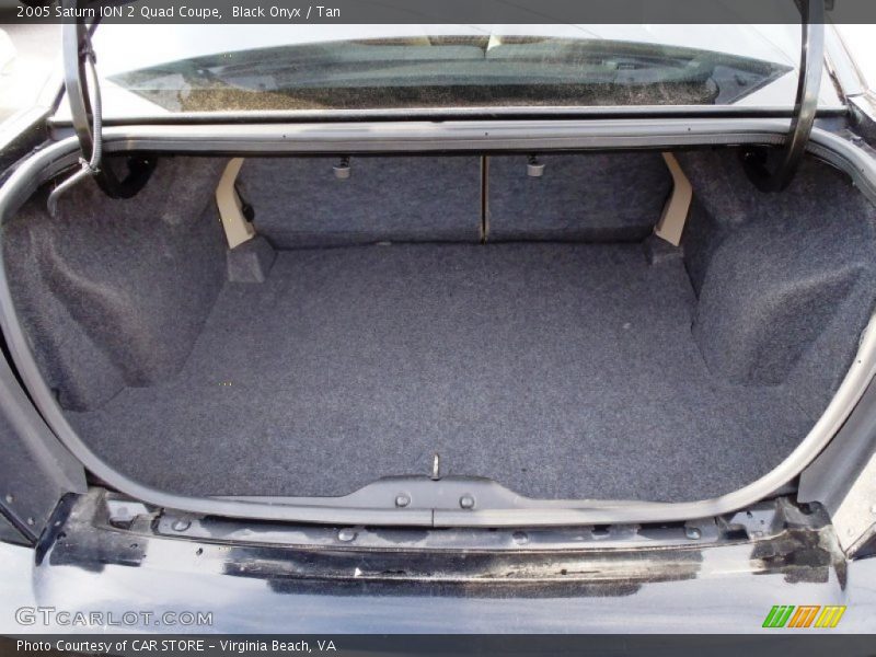 Black Onyx / Tan 2005 Saturn ION 2 Quad Coupe