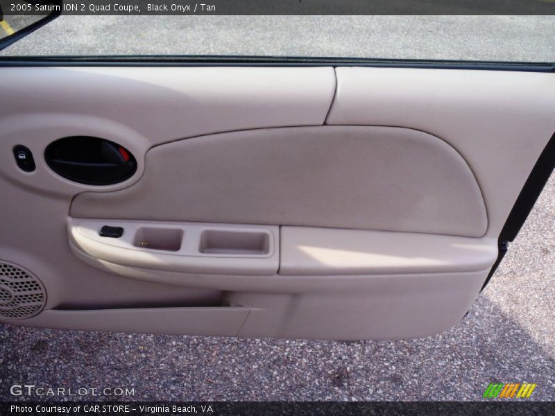 Black Onyx / Tan 2005 Saturn ION 2 Quad Coupe