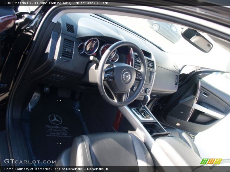 Brilliant Black / Black 2007 Mazda CX-9 Grand Touring AWD