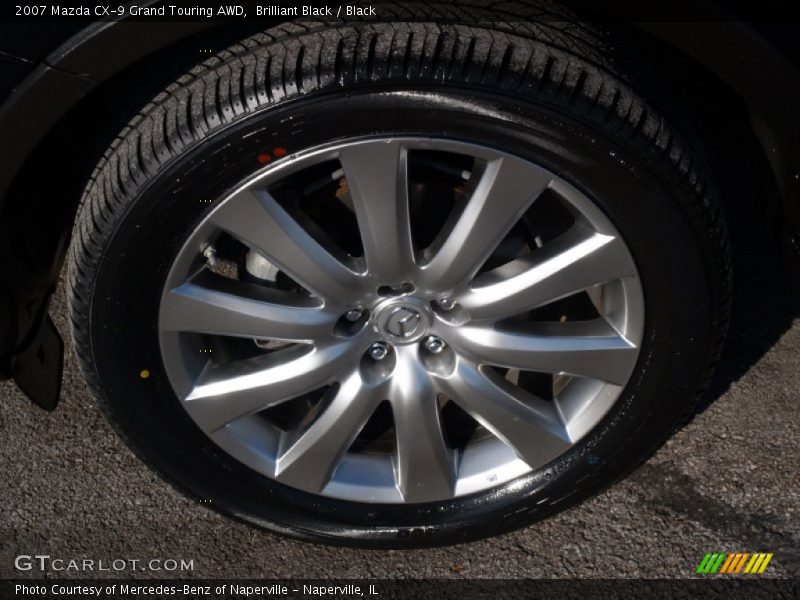 Brilliant Black / Black 2007 Mazda CX-9 Grand Touring AWD