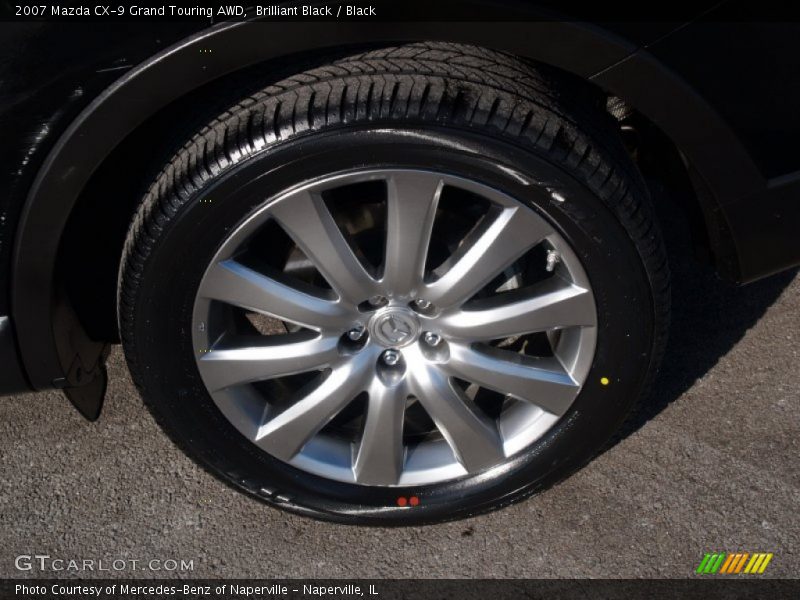 Brilliant Black / Black 2007 Mazda CX-9 Grand Touring AWD