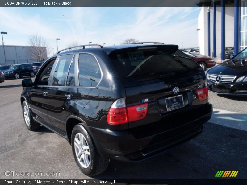 Jet Black / Black 2004 BMW X5 3.0i
