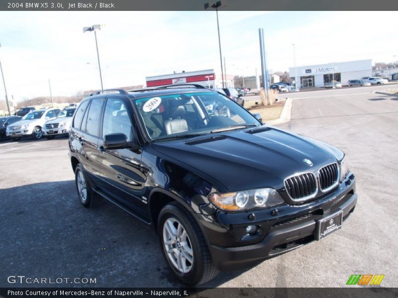 Jet Black / Black 2004 BMW X5 3.0i
