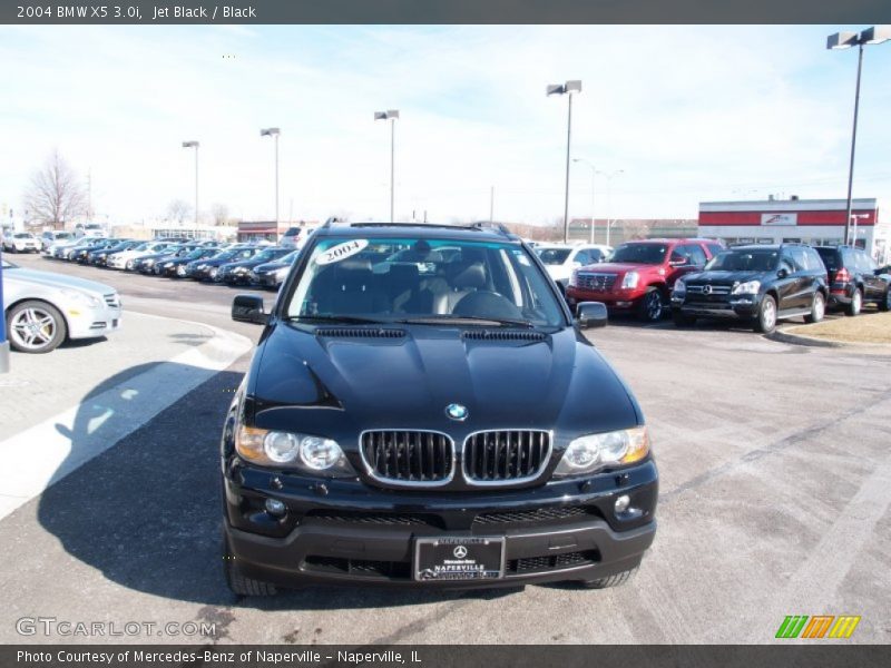 Jet Black / Black 2004 BMW X5 3.0i