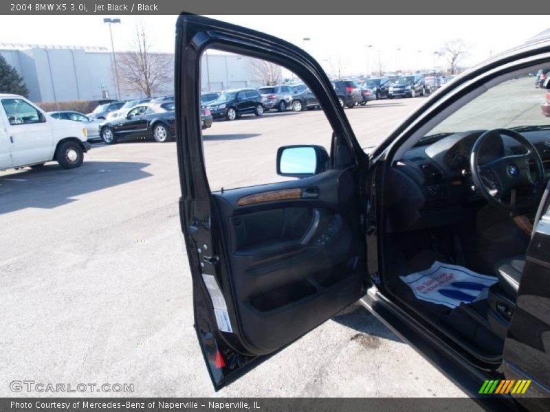 Jet Black / Black 2004 BMW X5 3.0i