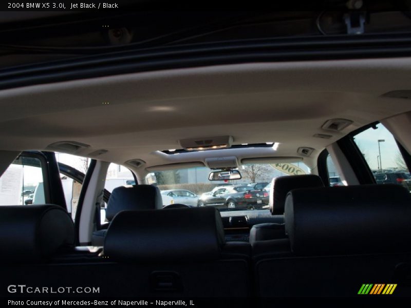 Jet Black / Black 2004 BMW X5 3.0i