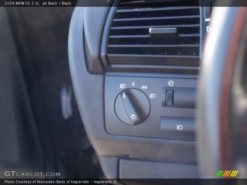 Jet Black / Black 2004 BMW X5 3.0i