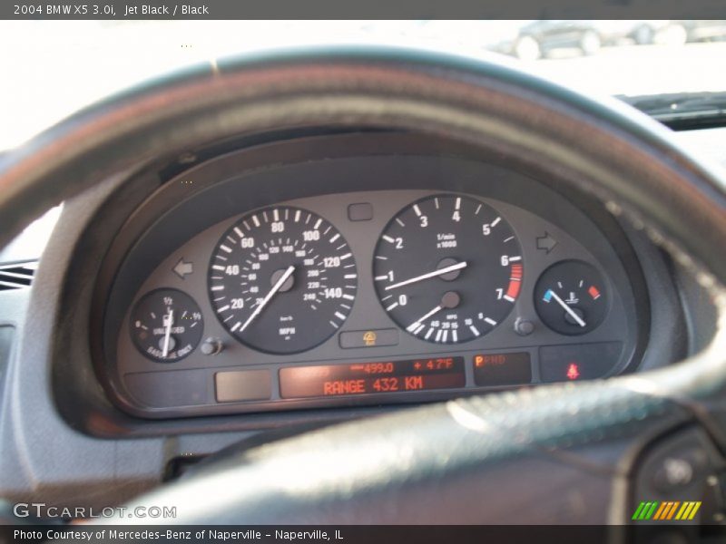 Jet Black / Black 2004 BMW X5 3.0i