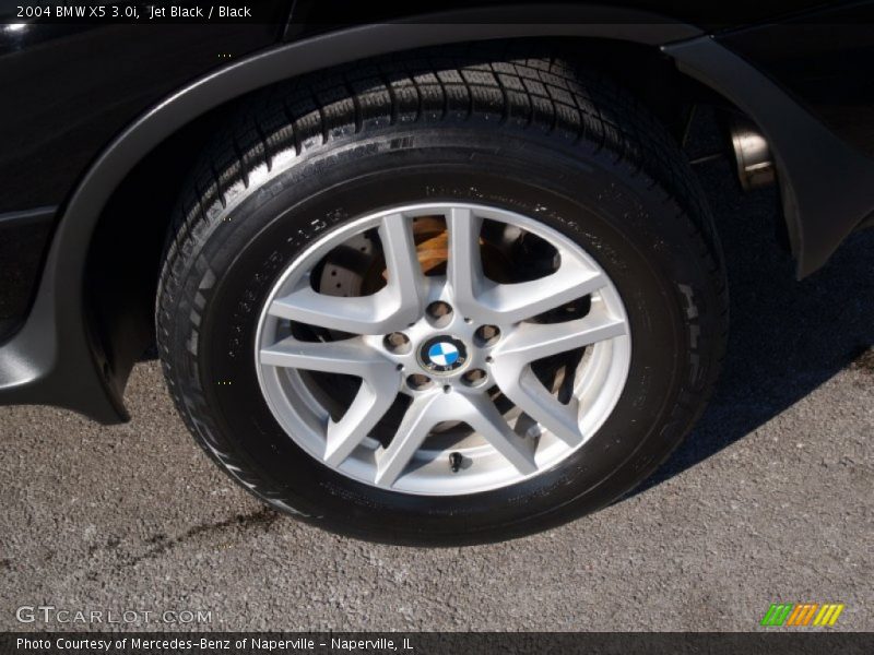 Jet Black / Black 2004 BMW X5 3.0i