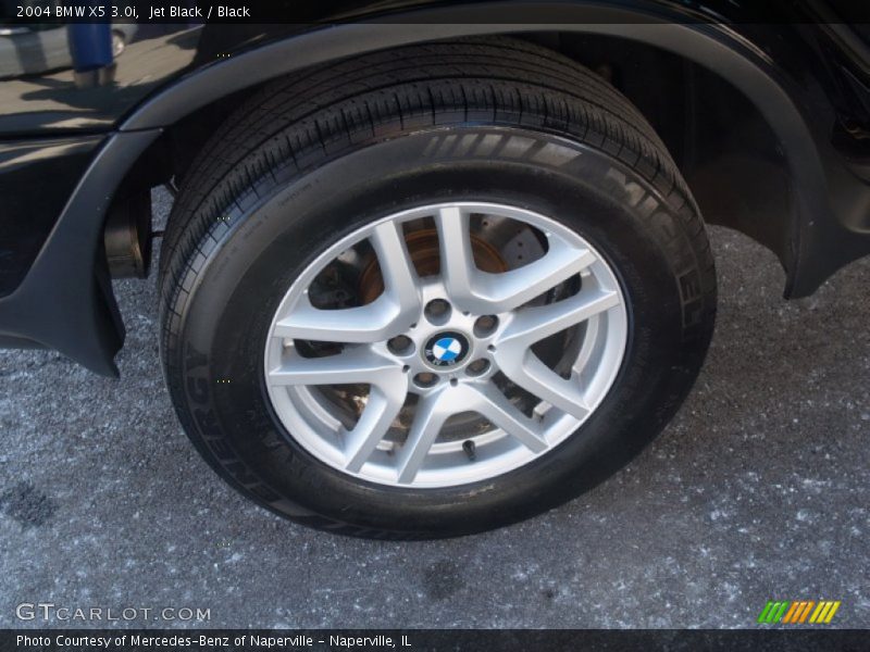 Jet Black / Black 2004 BMW X5 3.0i