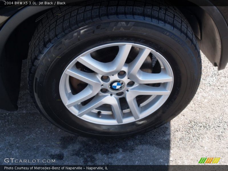 Jet Black / Black 2004 BMW X5 3.0i
