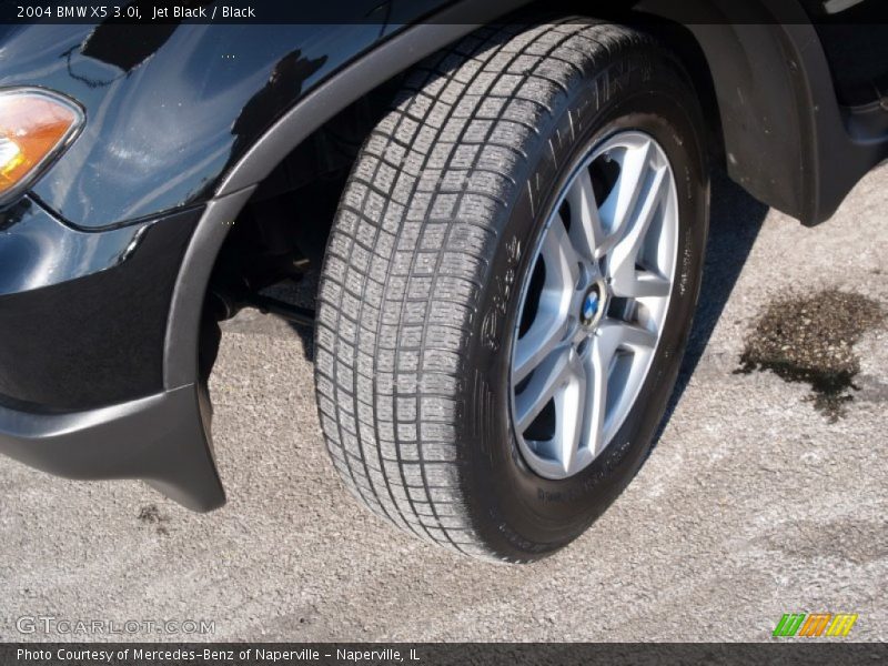 Jet Black / Black 2004 BMW X5 3.0i