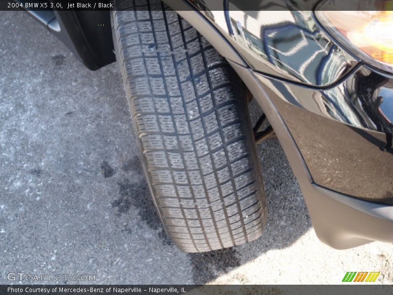Jet Black / Black 2004 BMW X5 3.0i