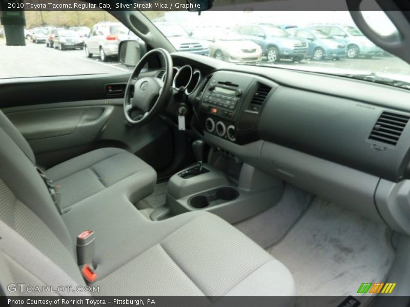 Silver Streak Mica / Graphite 2010 Toyota Tacoma Regular Cab