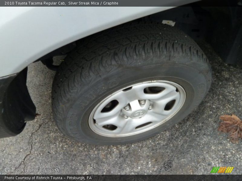 Silver Streak Mica / Graphite 2010 Toyota Tacoma Regular Cab